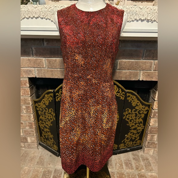 NWT NANETTE LEPORE Firefly 100% Silk Cocktail Mini Dress Sleeveless Pockets 6 - Picture 2 of 15